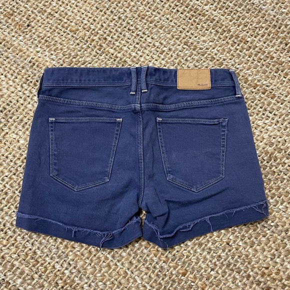 Madewell Blue Denim Shorts - Picture 2 of 4